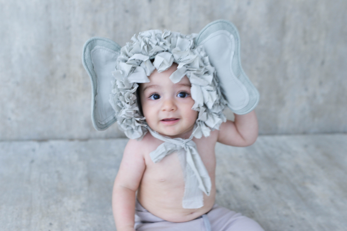 Ensaio fotográfico de bebe em Maringá  elefantinho 