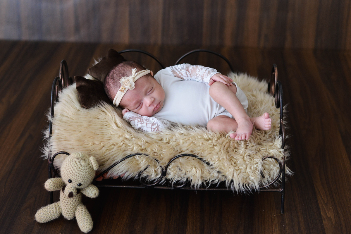 fotografia de bebe recem nascido em maringa, newborn  ursinho  