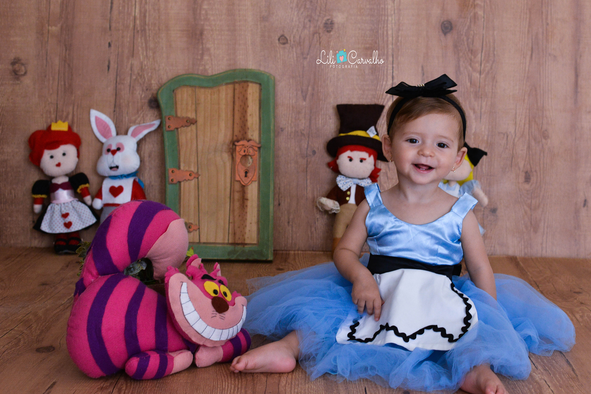 Fotografia de acompanhamento infantil realizada no estudio em Maringá