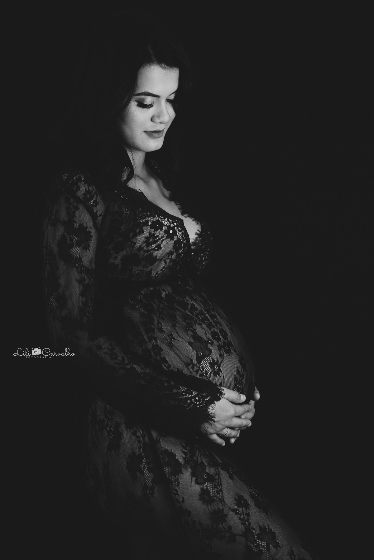 foto sensual maringa gestante lili carvalho