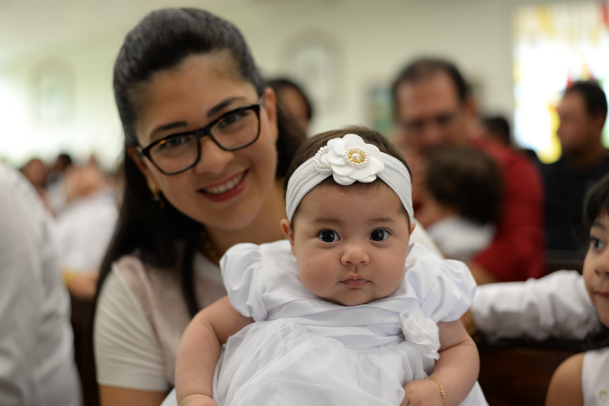 batizado mae de óculos