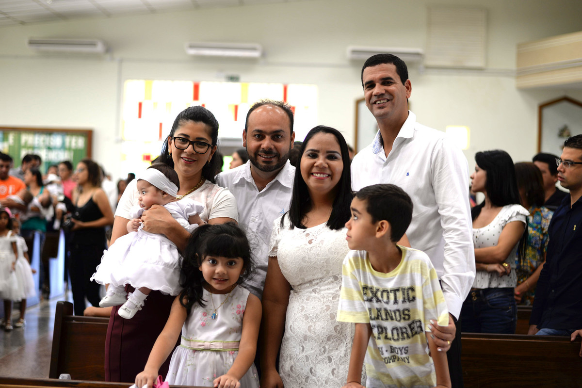 pais e padrinhos batizado