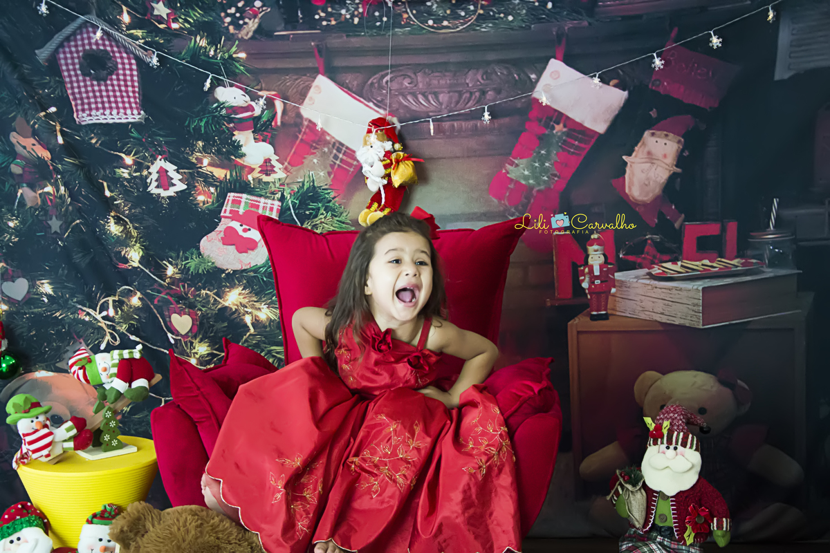 #lilicarvalho #lilifotografia #ensaiodenatal #melhorfotografadenatal #melhorcenariodenatal #newborn #gestante #poltronavermelha #ursinho #neve #ensaioperfeito 