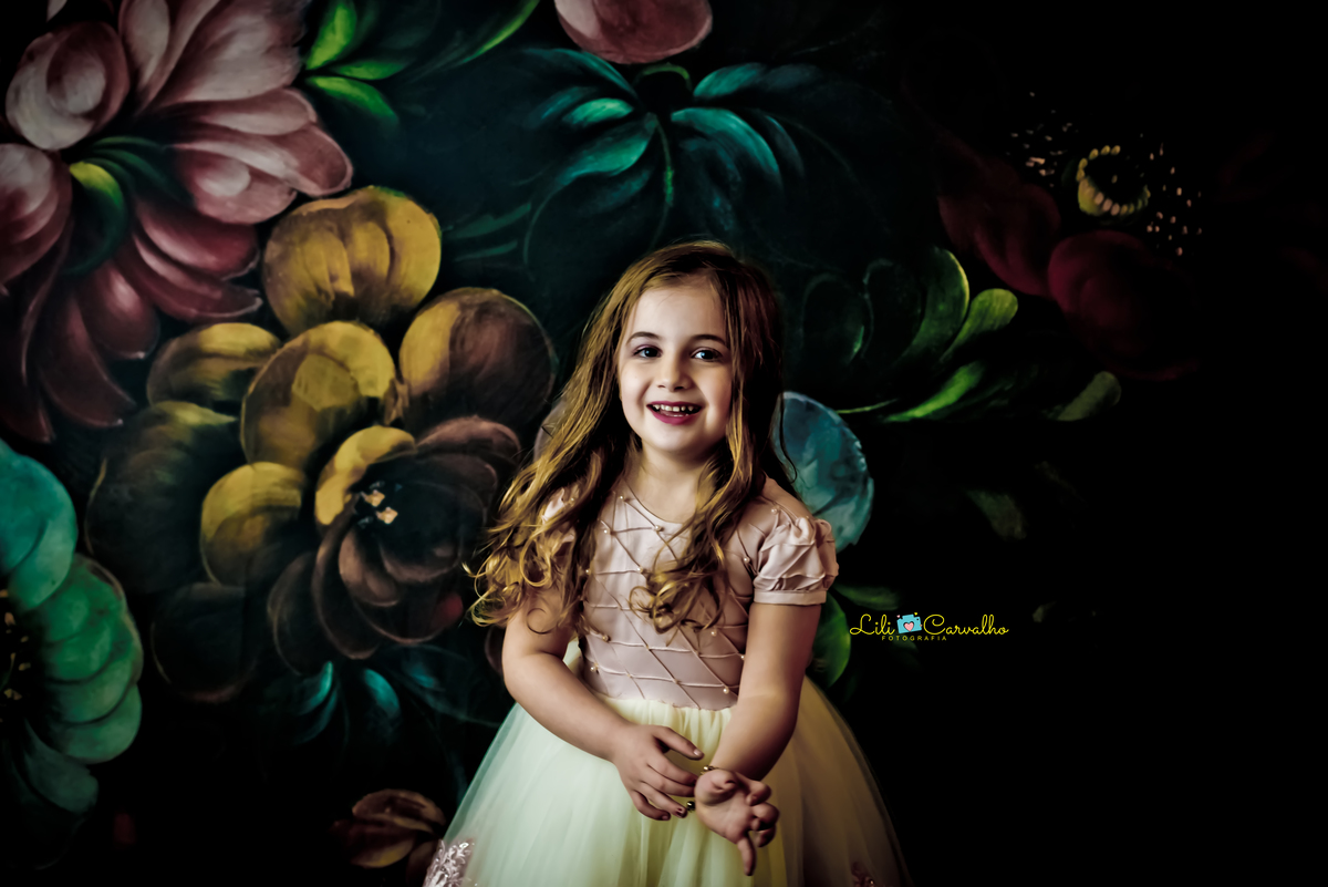 fotografia infantil realizada no estudio em Maringá