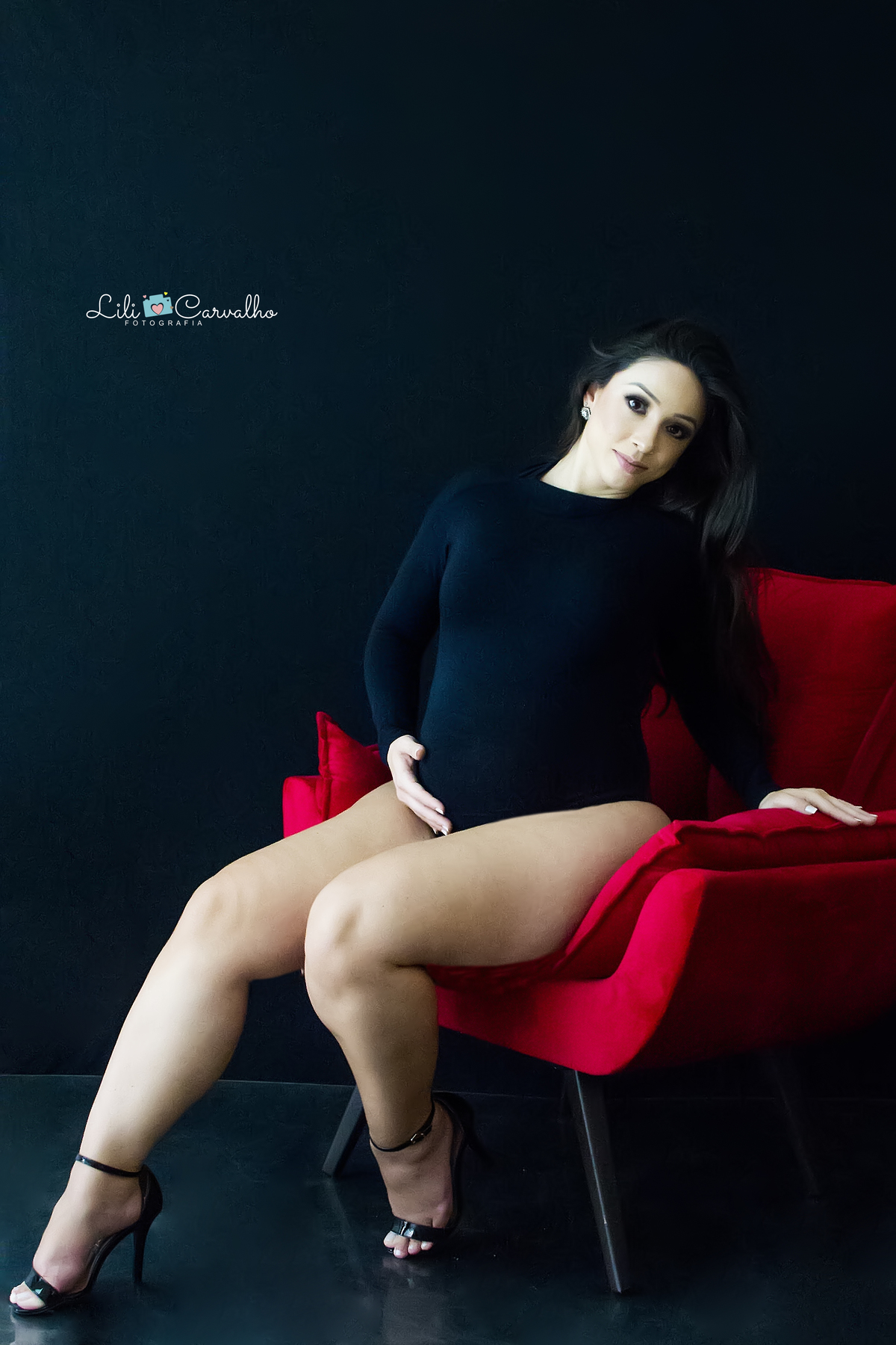 ensaio gestante em Maringá sensual 