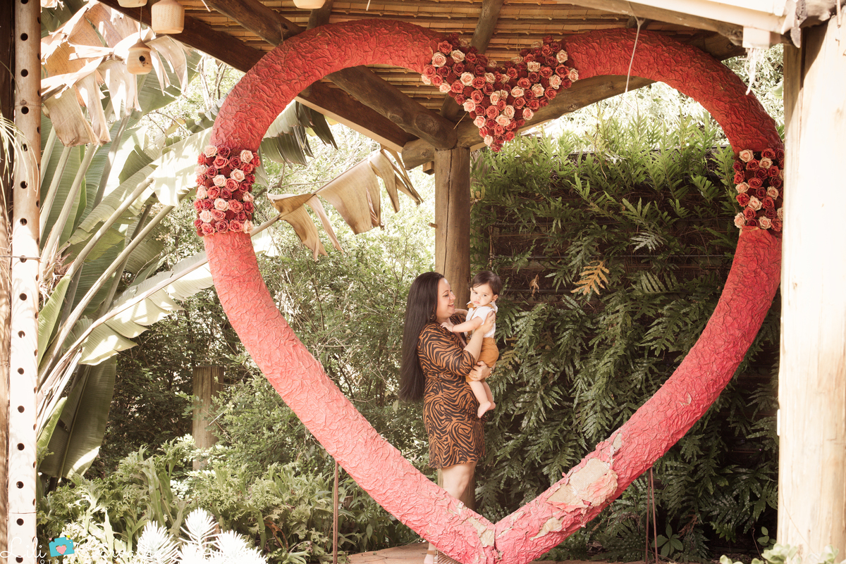 fotografia de familia no Eden Garden em Maringá  no coração 