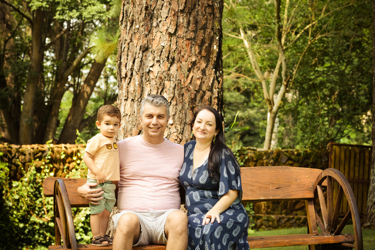 fotografia de familia no Eden Garden em Maringá 