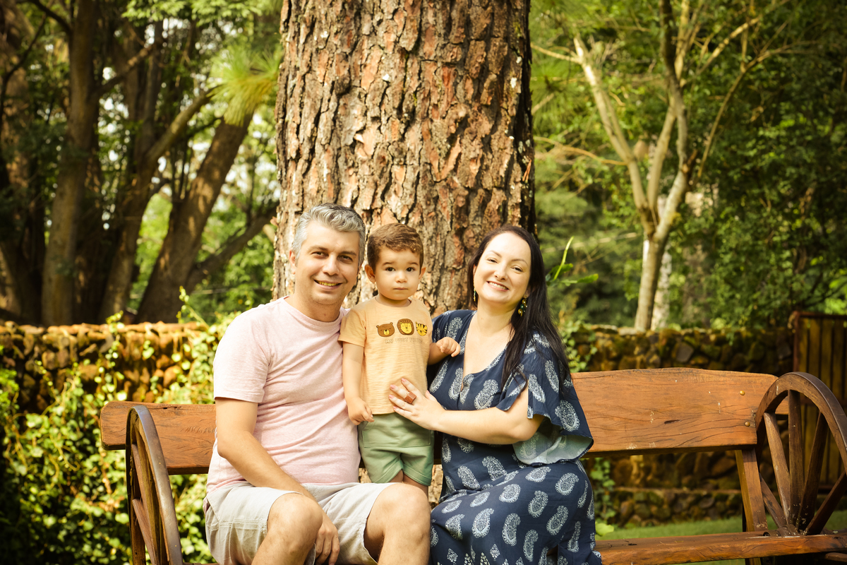 fotografia de familia no Eden Garden em Maringá  lindos