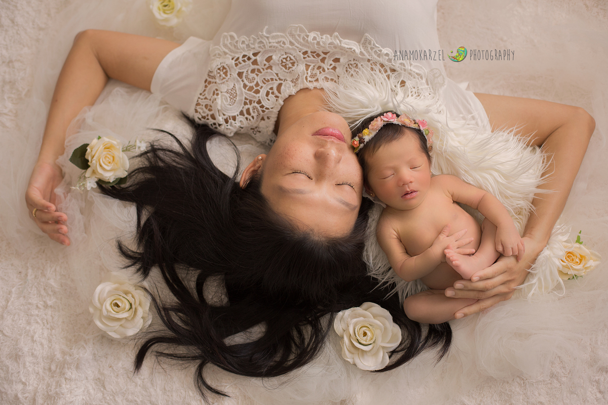 book newborn - ensaio newborn - Ana Mokarzel - Ana Mokarzel Fotografia - newborn menina - Belém - Pará - Brasil - fotógrafa de newborn - fotógrafa de família