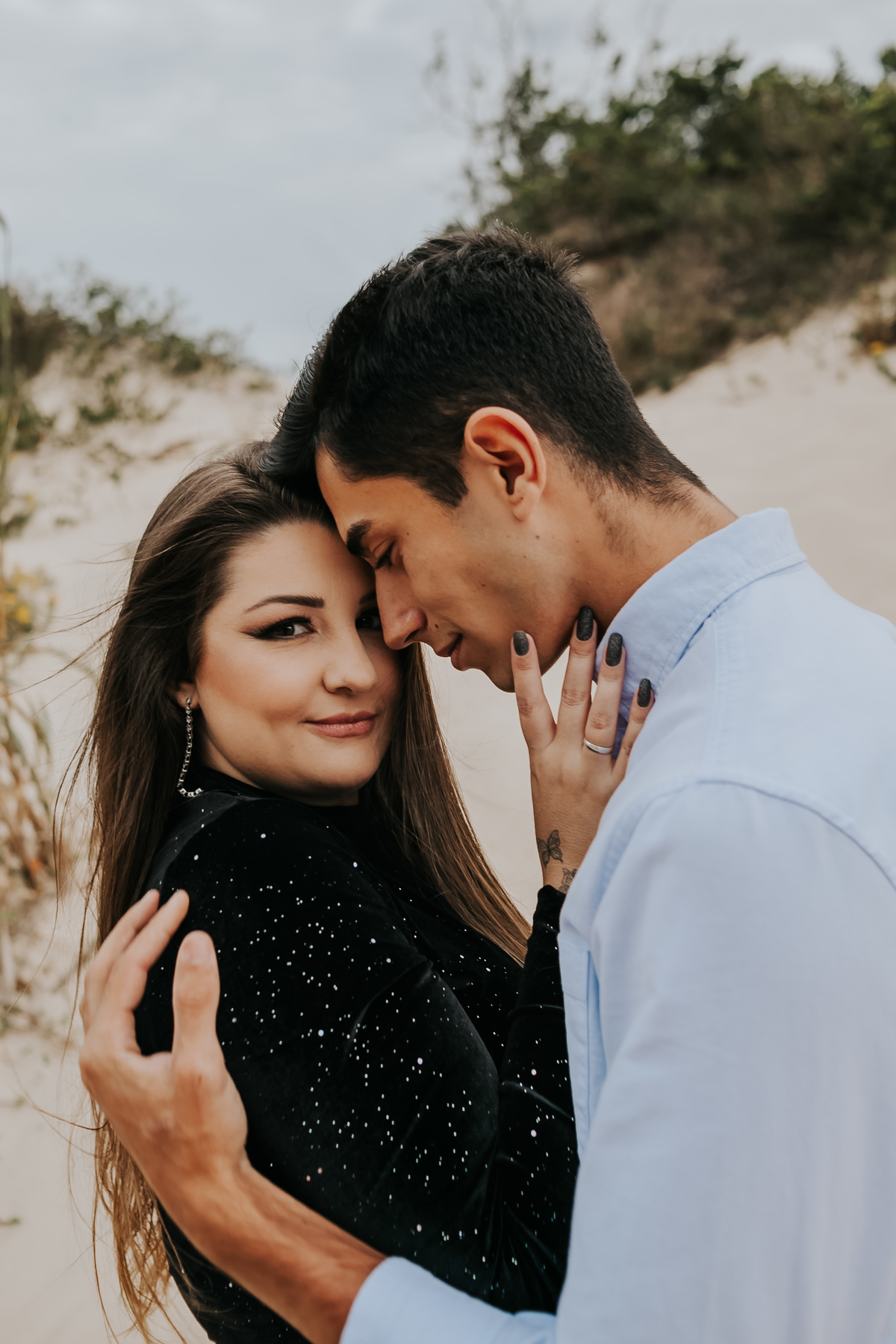 ensaio de casal dunas