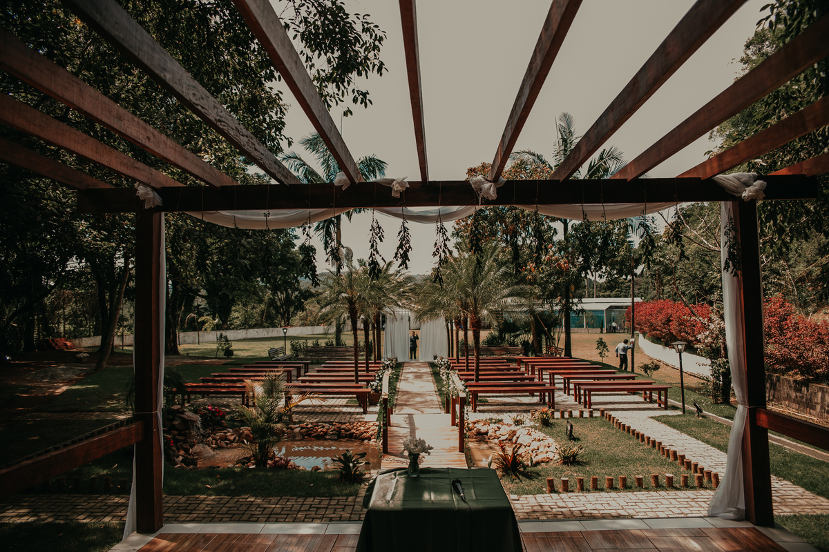 decoração casamento sitio della torre