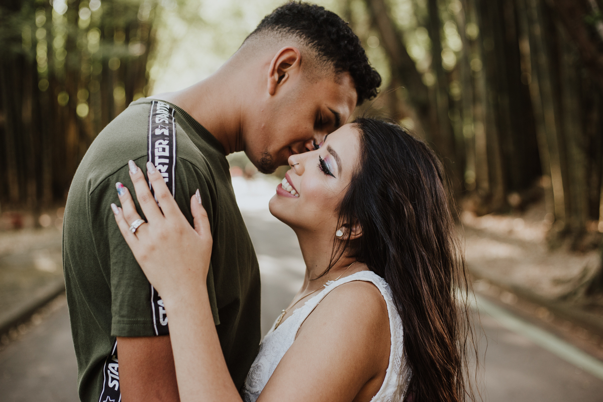 ensaio pre casamento no parque do ibirapuera