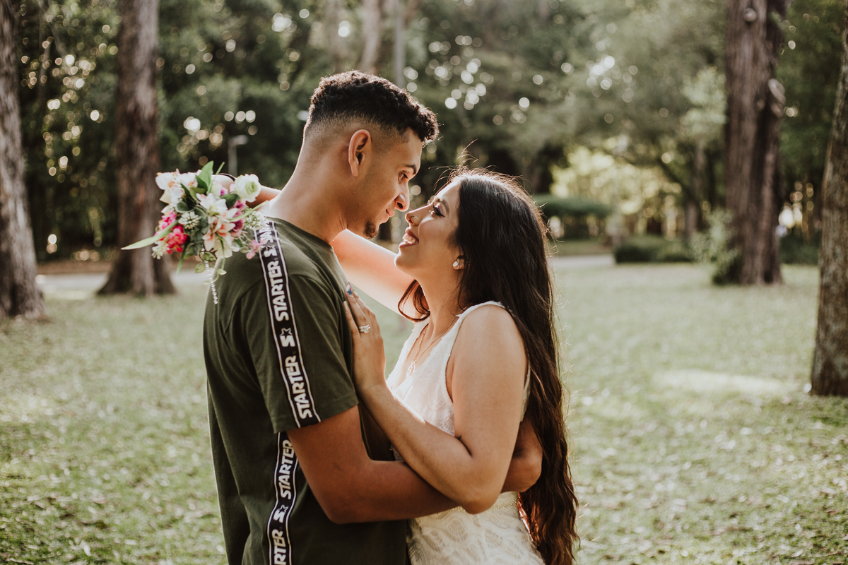 ensaio pre casamento no parque do ibirapuera