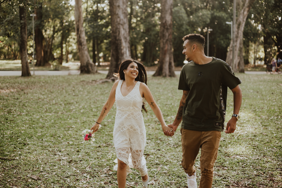 ensaio pre casamento no parque do ibirapuera