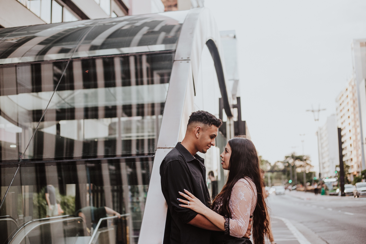 ensaio pre casamento na avenida paulista