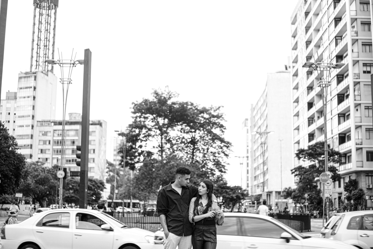 ensaio pre casamento na avenida paulista
