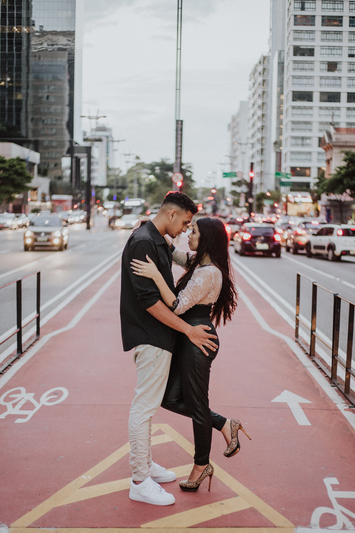 ensaio pre casamento na avenida paulista