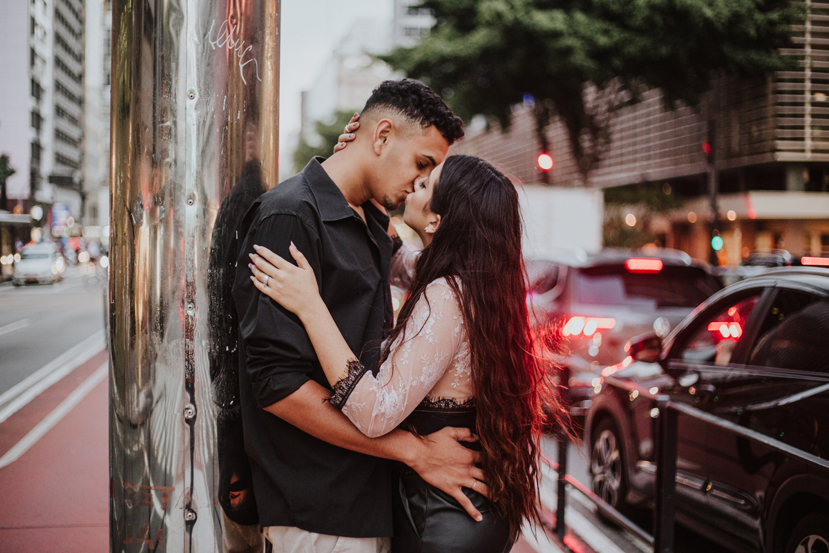 ensaio pre casamento na avenida paulista