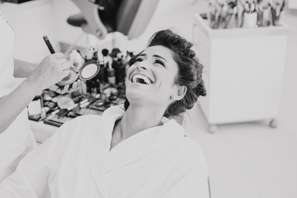 Making of da noiva no salão Renato's Hair em Santo André