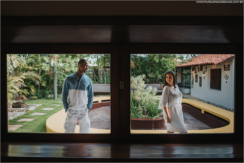 Ensaio, book de Casal de Valma e Cristiano na Casa Fundação de Jorge Amado, Rio Vermelho, Salvador, Bahia. Fotografado por Murilo Mascarenhas