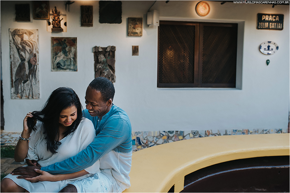 Ensaio, book de Casal de Valma e Cristiano na Casa Fundação de Jorge Amado, Rio Vermelho, Salvador, Bahia. Fotografado por Murilo Mascarenhas