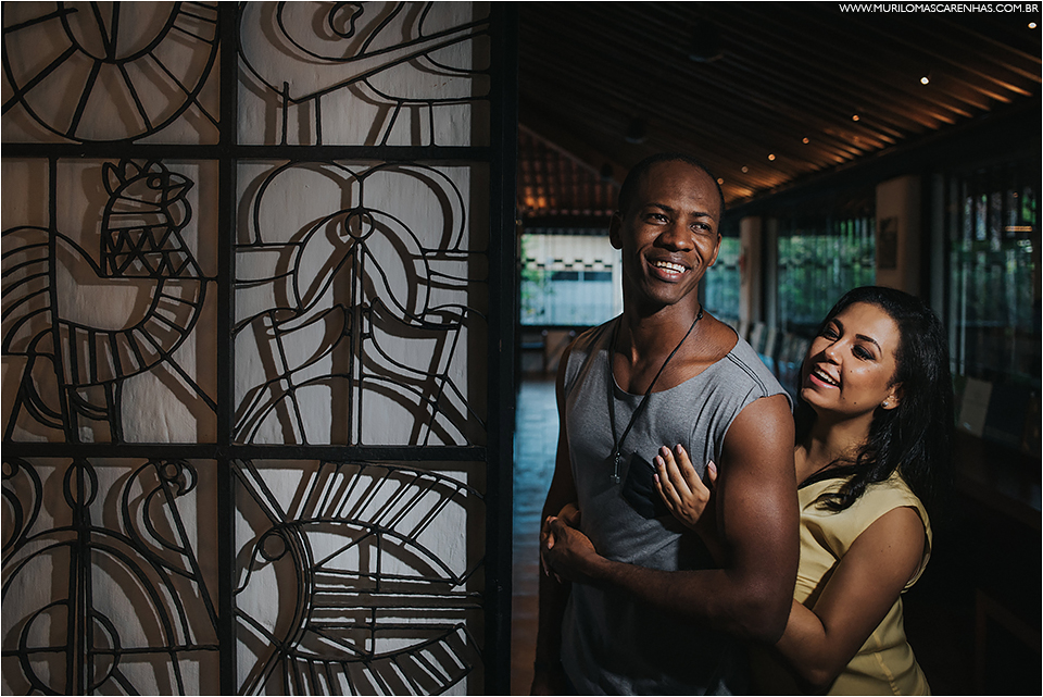 Ensaio, book de Casal de Valma e Cristiano na Casa Fundação de Jorge Amado, Rio Vermelho, Salvador, Bahia. Fotografado por Murilo Mascarenhas