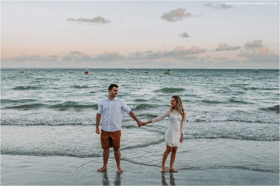 lucas e fernanda casamento praia viagem ferias beijo madrinhas aliança