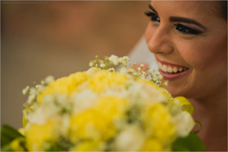 Casamento de Ohana e Thiago no sítio Campestre em Feira de Santana, Bahia. Casamento de dia, ao ar livre, com por do sol.