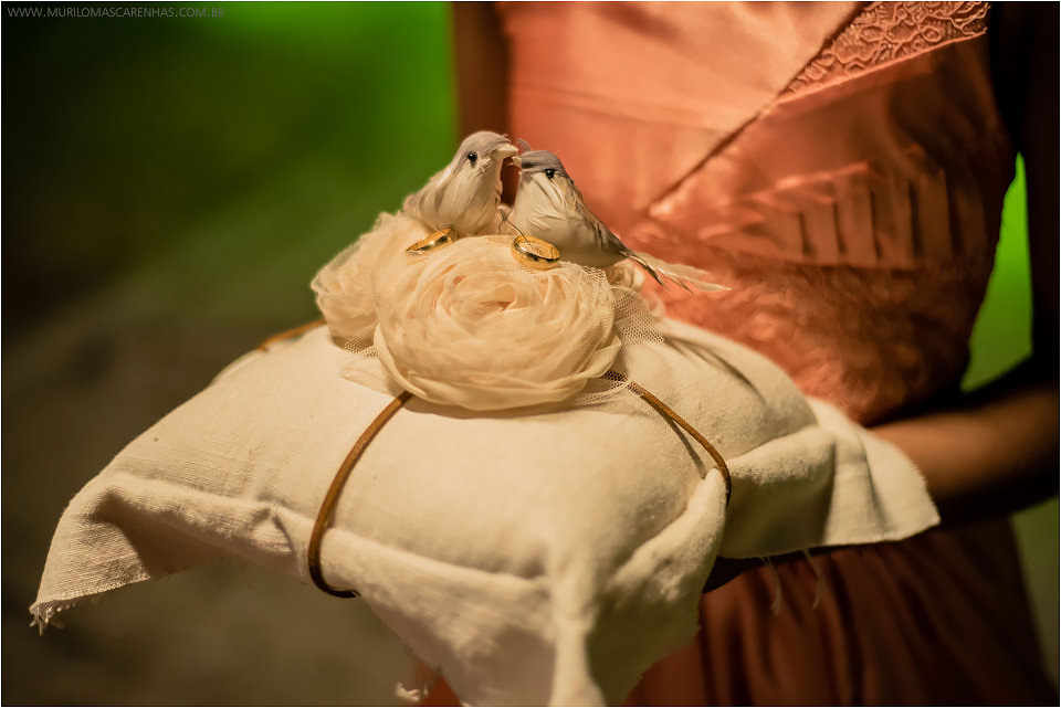 Casamento de Ohana e Thiago no sítio Campestre em Feira de Santana, Bahia. Casamento de dia, ao ar livre, com por do sol.
