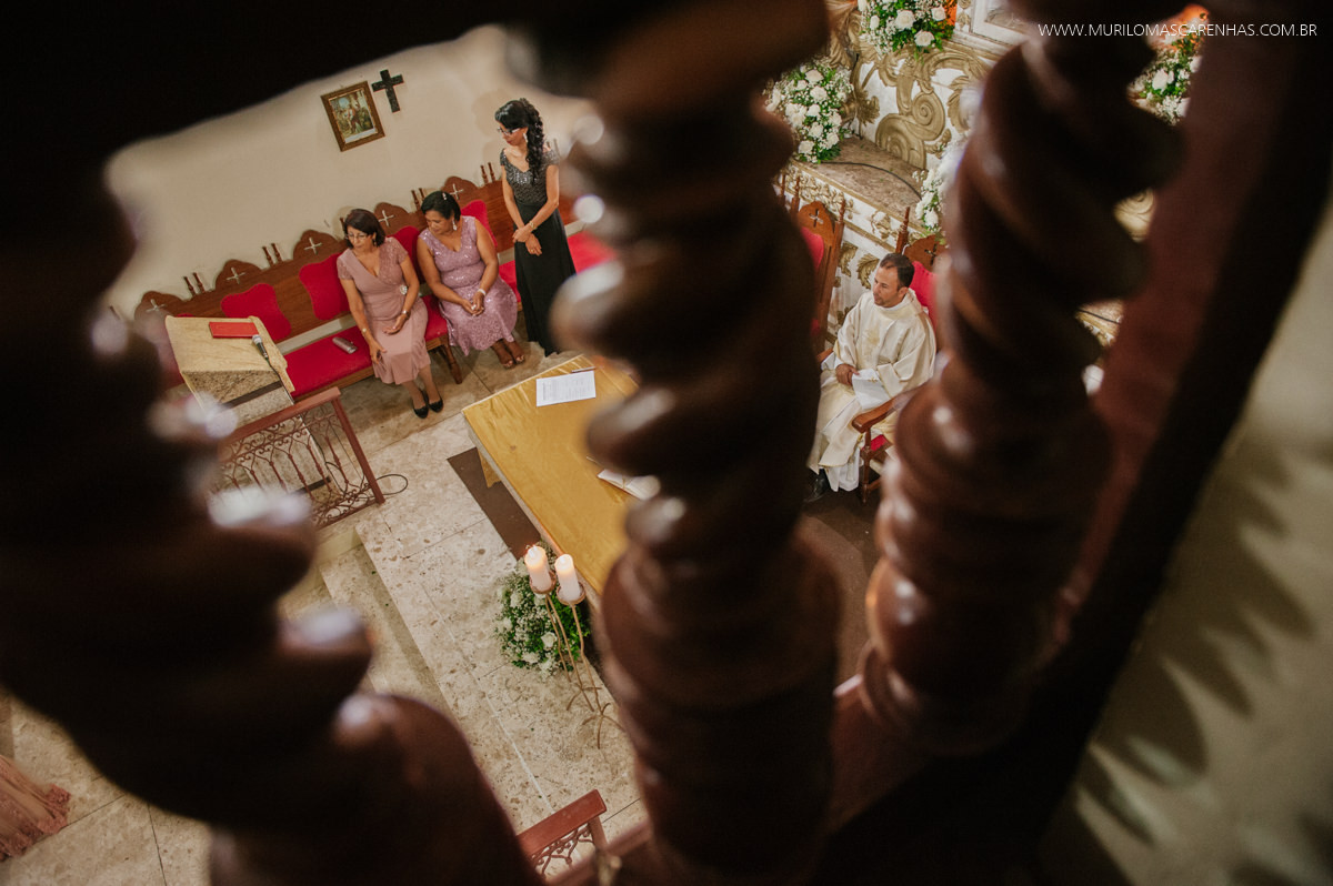 Altar visto de cima Igreja Matriz Humildes Bahia