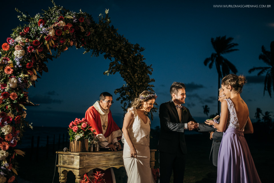 fotografia casamento decoração santo amaro salvador bahia baiano murilo mascarenhas flores praia noiva enseada caeiro feira de santana aracaju madrinhas padrinhos cerimonia noivo por do sol gambiarra
