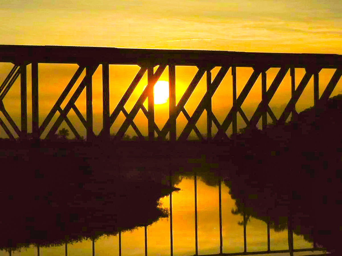 Ponte de Ferro - Balneário Libanio Cardoso - Castro - Pr