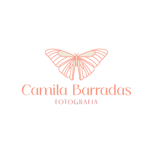 Logotipo de Camila Barradas Fotografia: Fotógrafa de famílias e festas infantis em Mogi das Cruzes