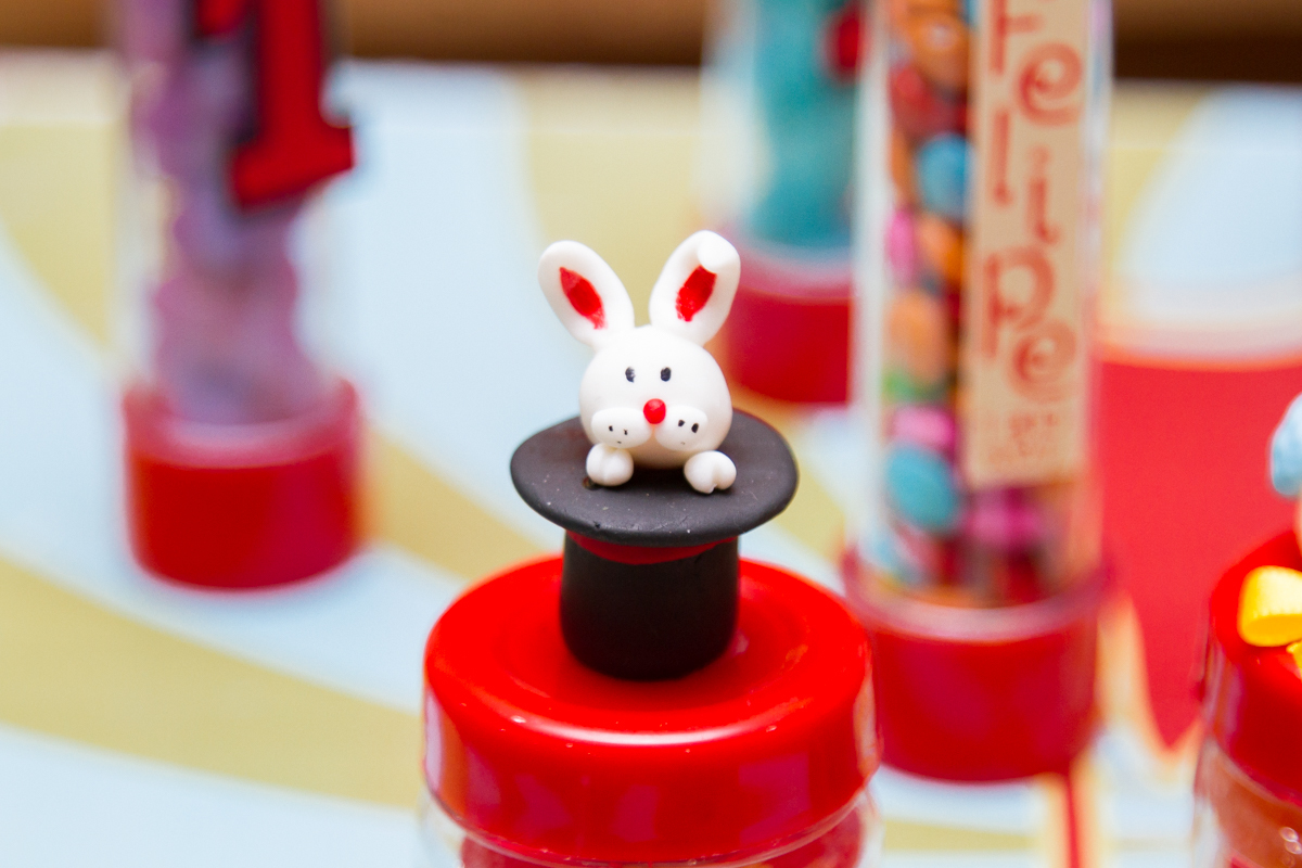 Close no coelho saindo da cartola