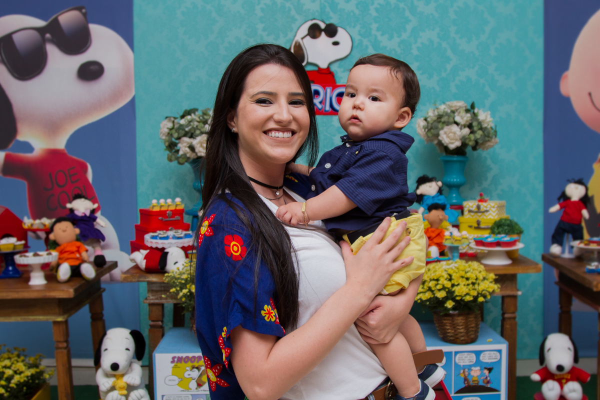 Mais uma foto da mamãe com o Enrico