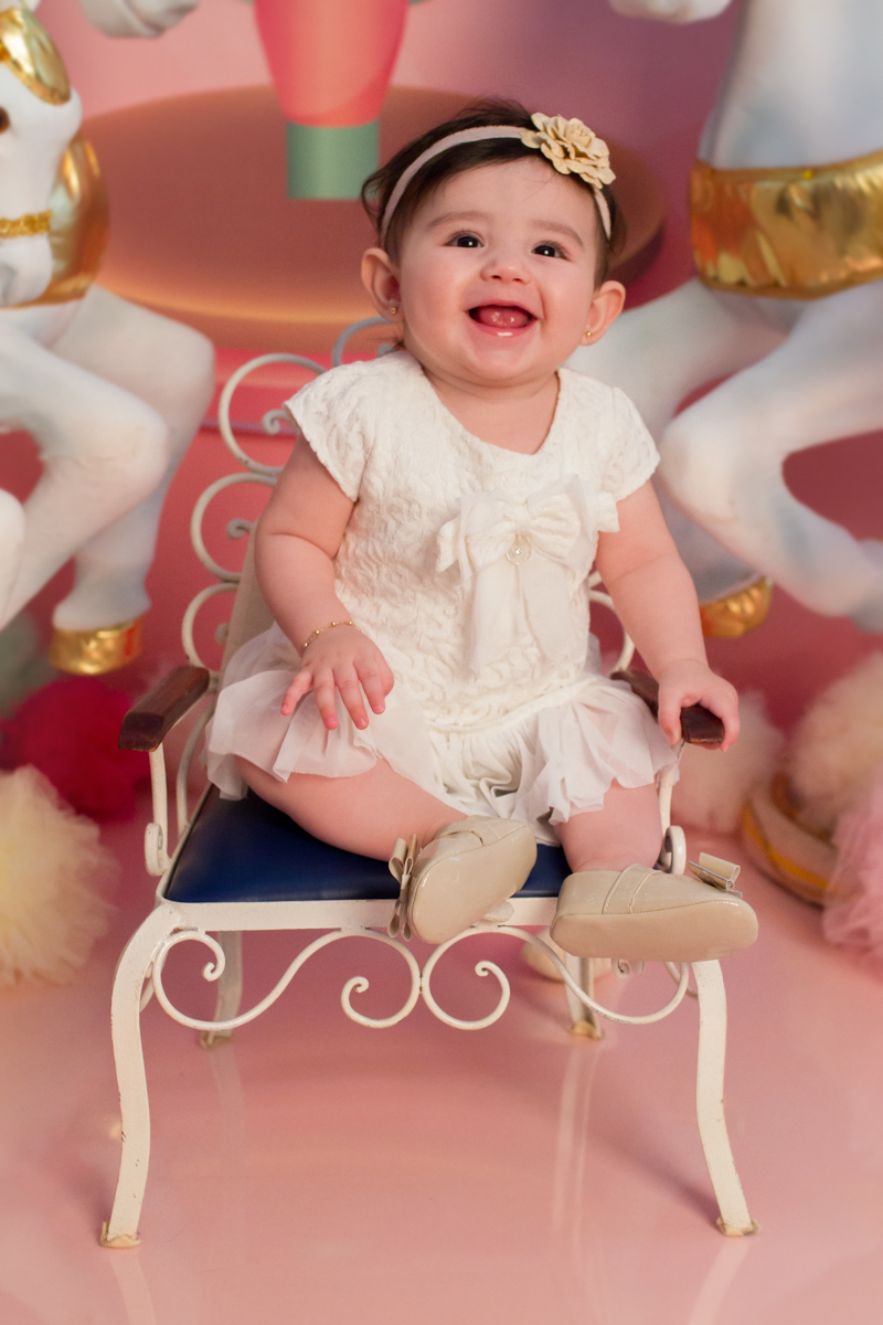 Mais uma da fofíssima da Belle sorrindo