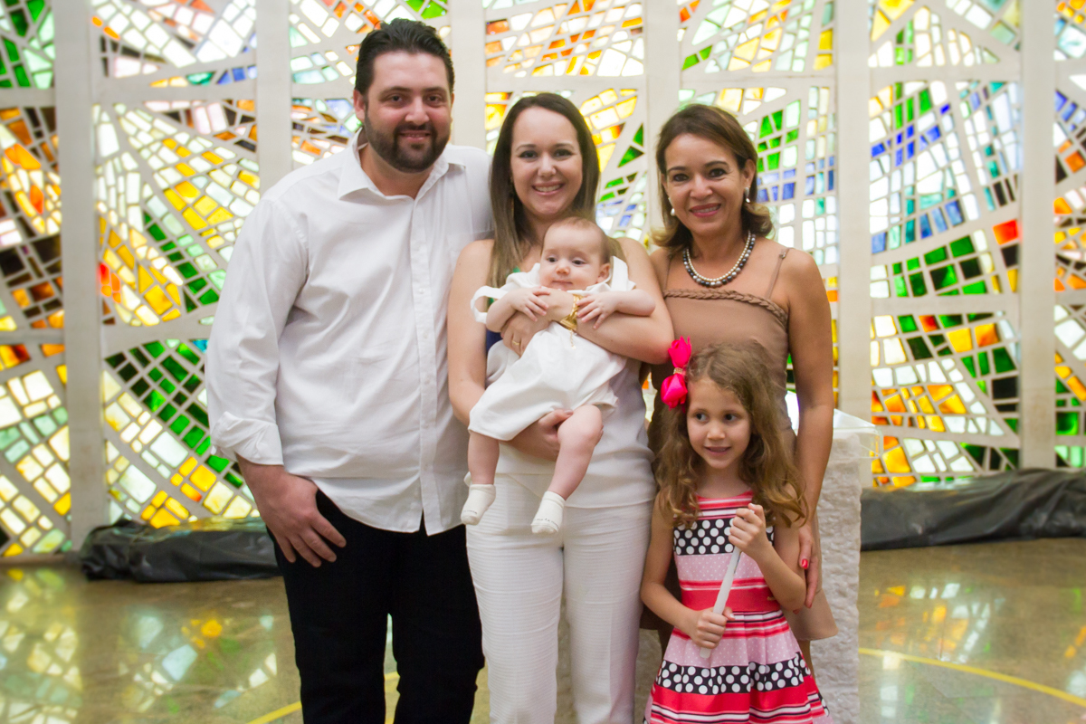 Foto da família com a vovó