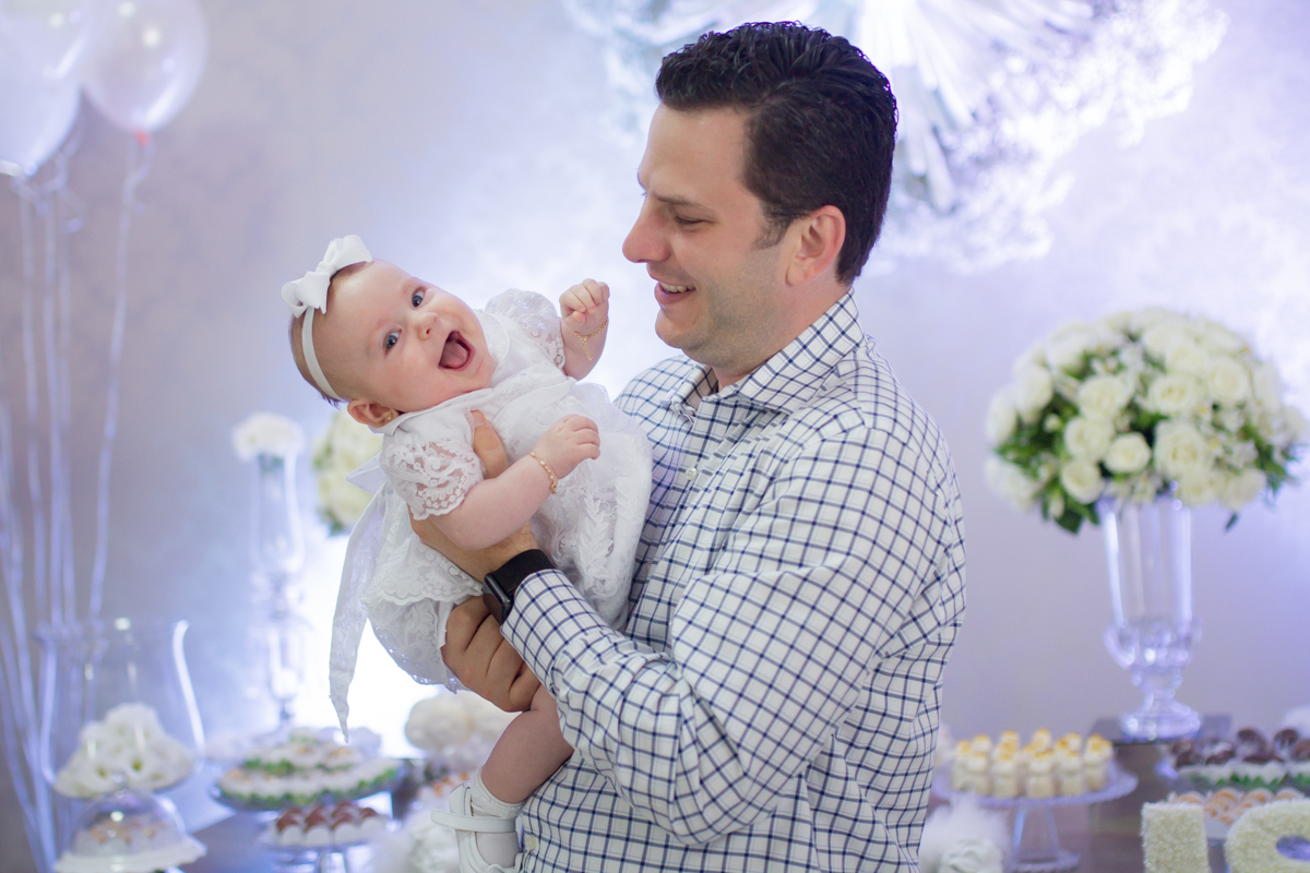 Mais uma com o papai 