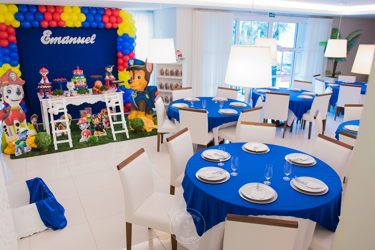 Foto do salão de festa