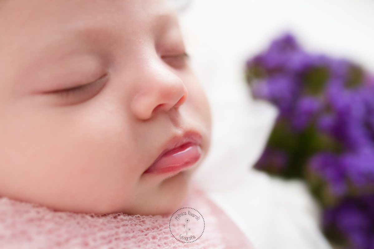 Detalhe do rostinho da Catarina