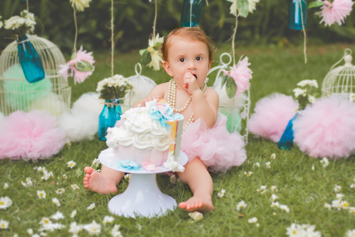 Ainda brincando com a velinha do bolo