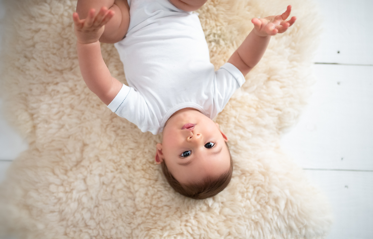 Este foto foi tirada de cima com o Eduardo olhando