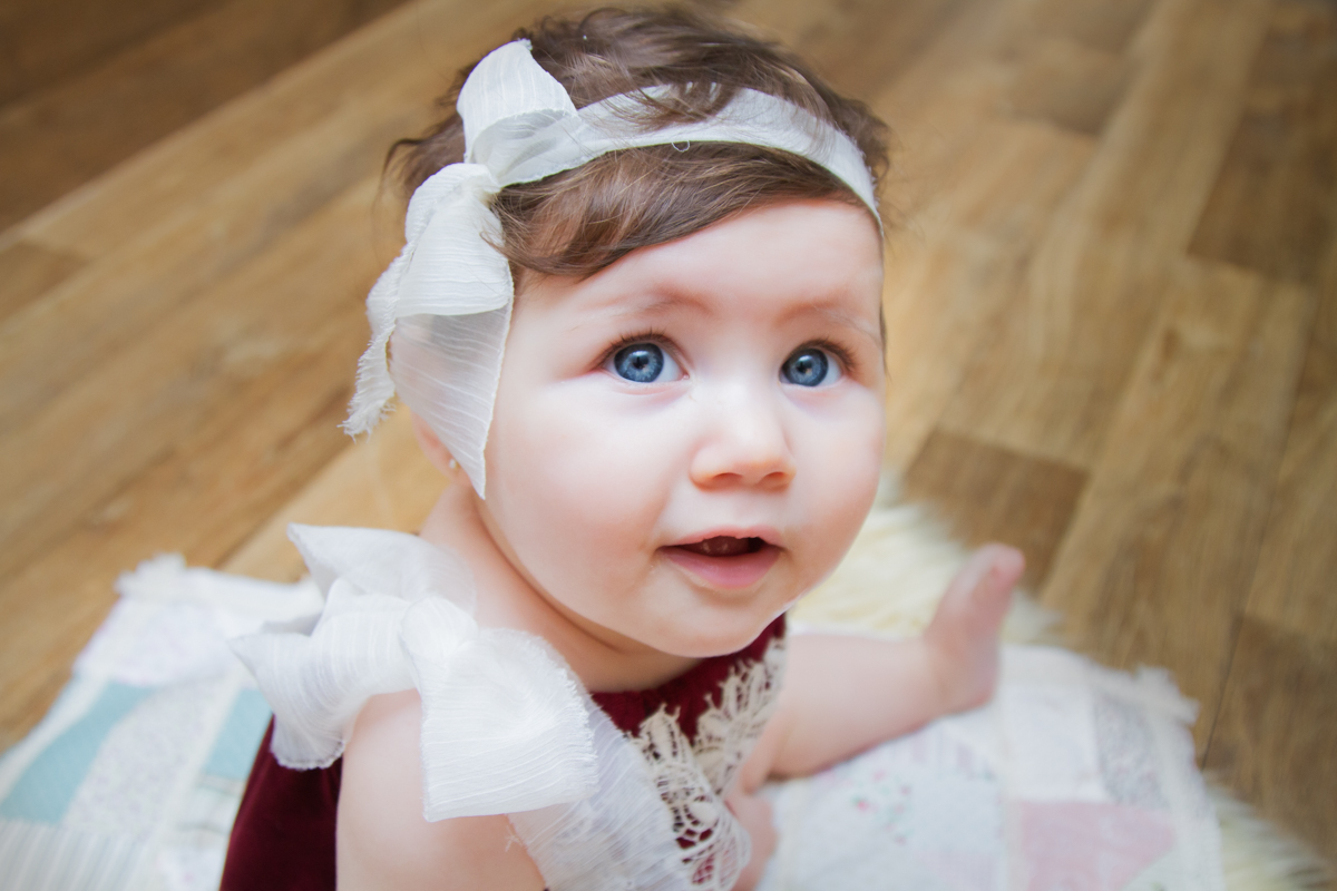 Ela tem olhinhos tão brilhantes que parecem um oceano