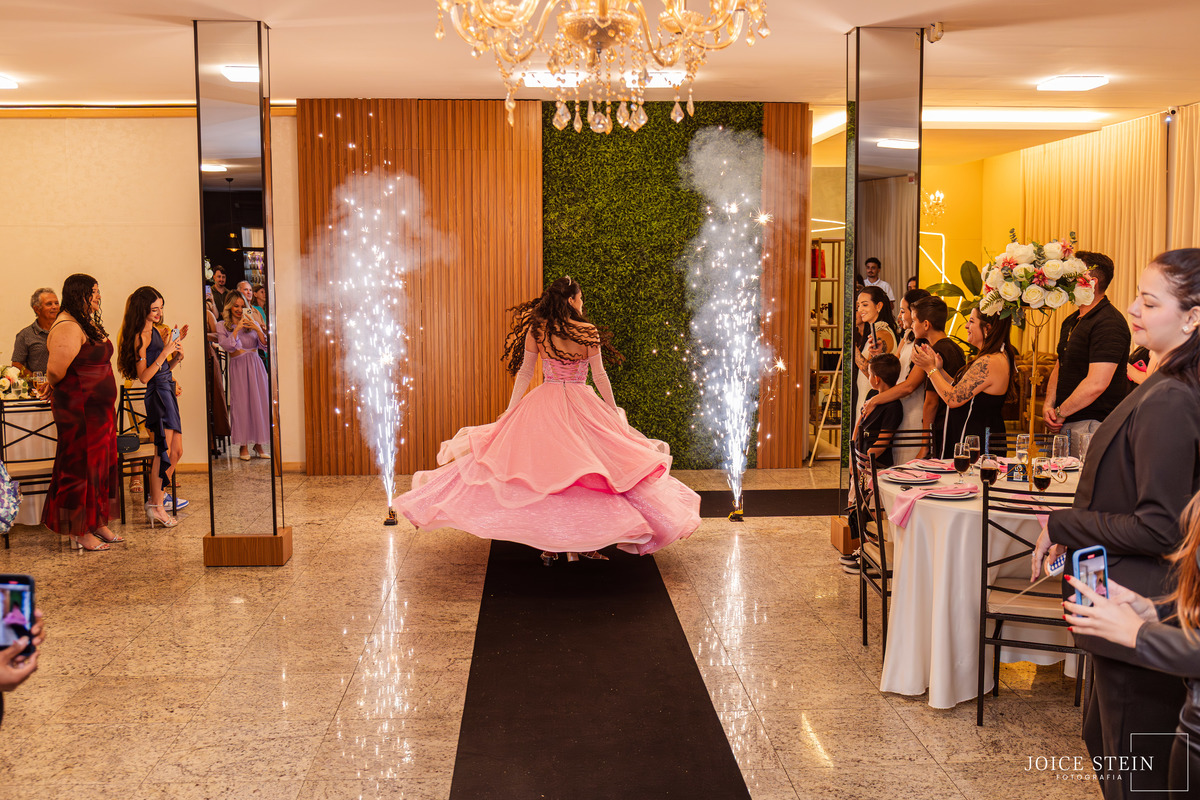 entrada da debutante