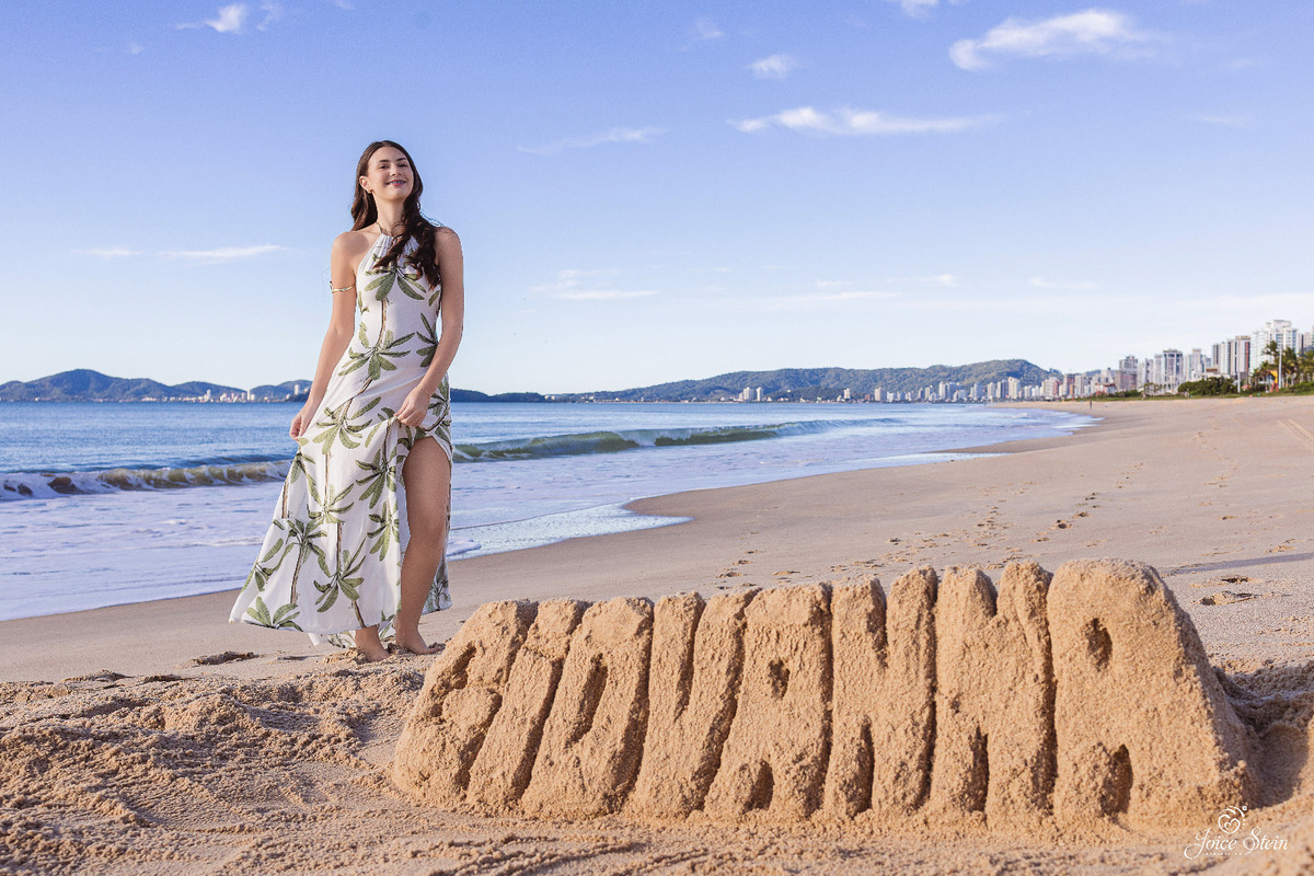 foto na praia
