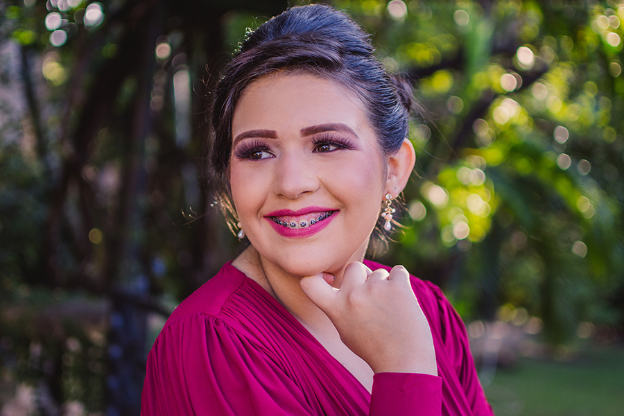 ensaio de 15 anos com fotógrafo Claudier Oliveira em Aquiraz no parque Engenhoca