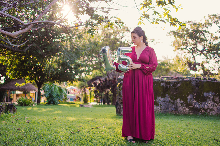 Tarde em Aquiraz em um ensaio de 15 anos com fotografo Claudier Oliveira