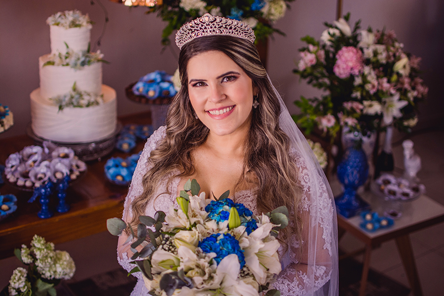 fotos da noiva em seu casamento em Fortaleza no hotel Angra