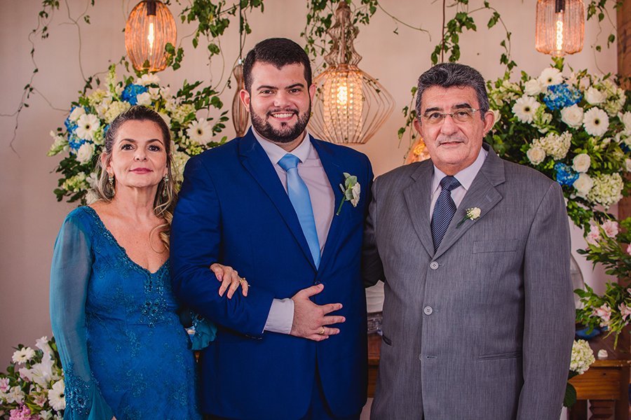 fotografia de familia em casamento na cidade de Fortaleza