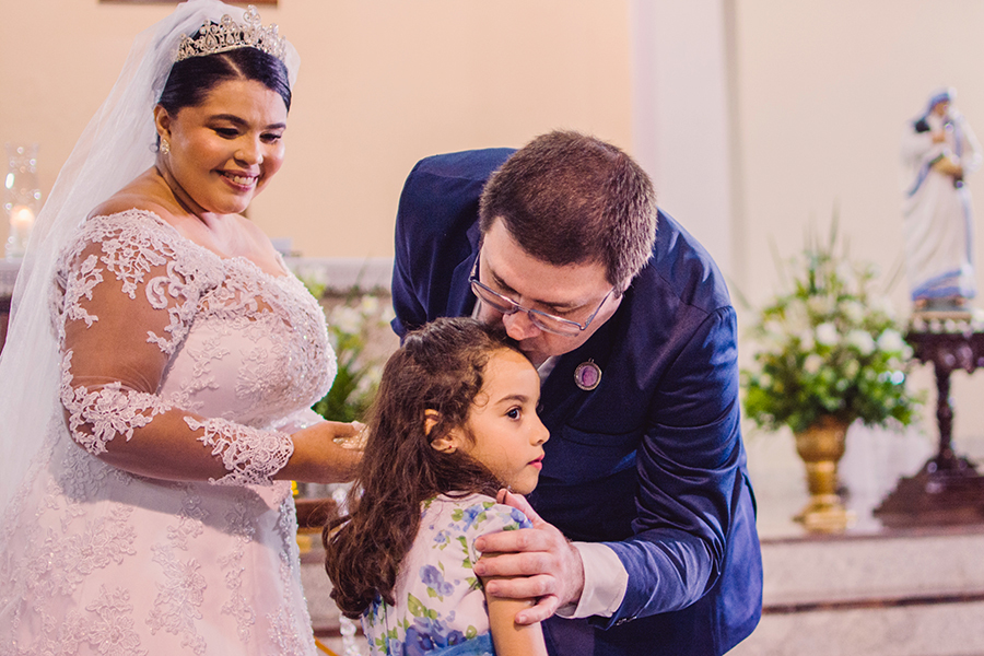 Casamento com o fotógrafo Claudier Oliveira na Paróquia Santo Antônio de Pádua - Maraponga. -Fortaleza - Ce